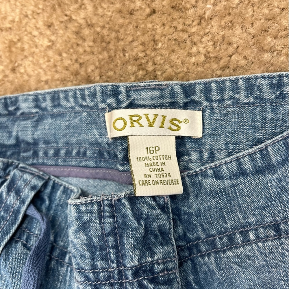 Orvis Light Blue Denim Jeans - Picture 3 of 3